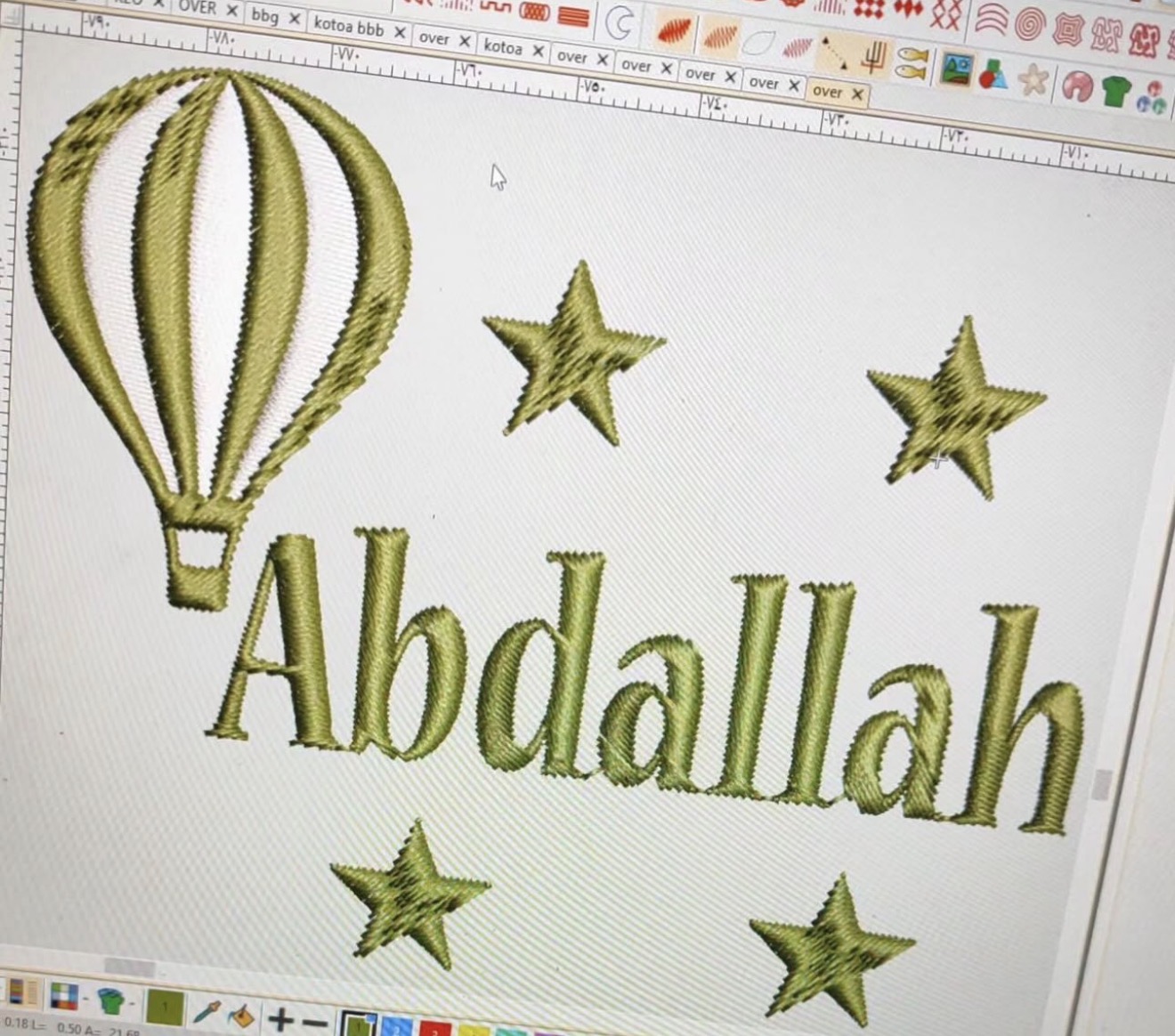 تصميم اسم 3672